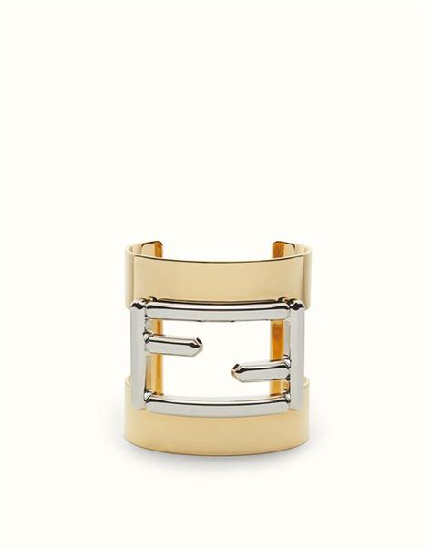 fendi baguette bracelet silver|fendi bangle gold.